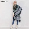 DANA XU 100% Merino Wool Extra Large Pashmina Blanket Travel