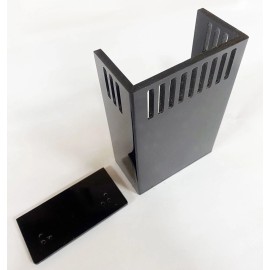 Unbranded Deep Aquarium overflow box with lid - Surface skimmer for drilled tank - 1500 GPH