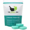 Herbal Zen Stress Fighter Shower Steamers with Essential Oils by The Herbal Zen Aromatherapy Shower Bombs (Pack of 10)