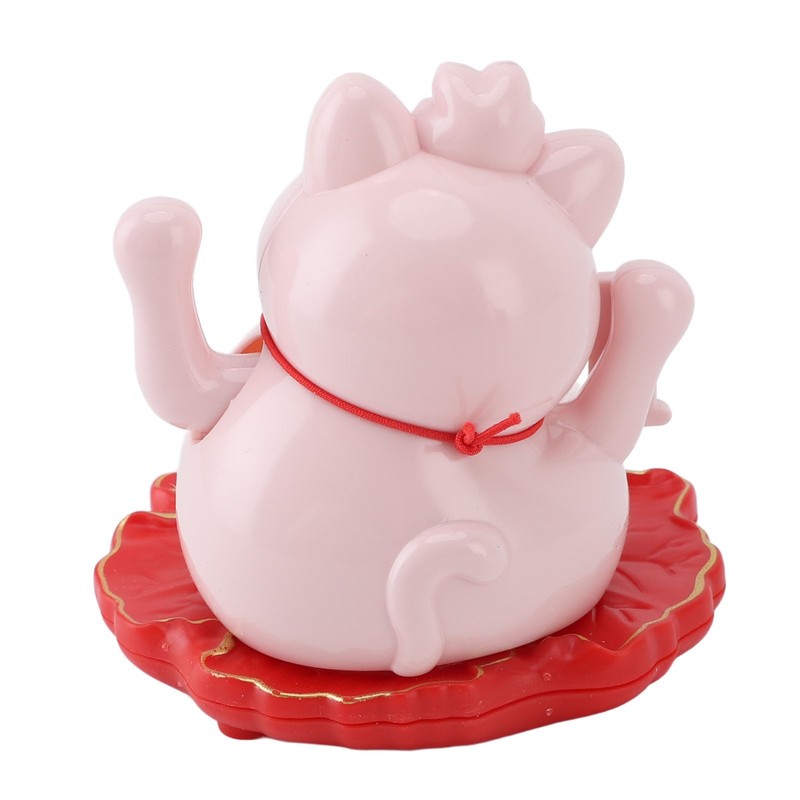 Sunicon Solar Powered Lucky Cat, ABS Solar Powered Light Induction