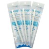 Flowery Nail White Pencil with Cuticle Pusher Cap - Set