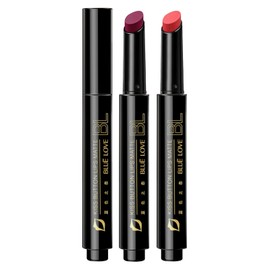 BLUE LOVE 2PC Matte Press Lipstick - Long Lasting, Non-Drying Lipstick for Women (Matte 15#+16#)