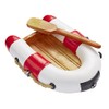 Hobbyfun Dinghy Red / White Approx. 7 x 5 cm