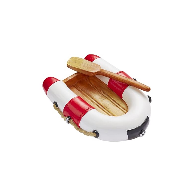Hobbyfun Dinghy Red / White Approx. 7 x 5 cm