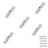 TERF® 5 Pcs Chrome Turn Buttons 38mm [ 1.5'' ]
