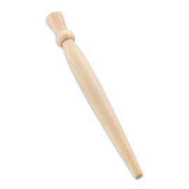 Porridge Spurtle Scottish Spurtle Porridge Stirrer - Wooden Spurtle Thistle Smooth Beechwood Stick - 29 cm Long