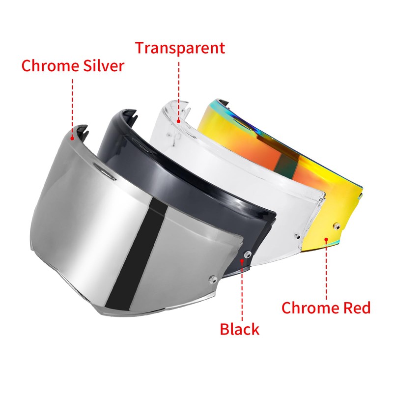MXJ Gear Advant X Helmet Visor Face Shield for Advant