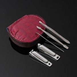 Other brands 5-Piece Nail Clipper Set, Cuticle Nail Clipper, Cuticle Roller, Tweezers, Earpick / 손톱깍기세트 5종큐티클손톱깎이세트큐티클밀대족집게귀이개