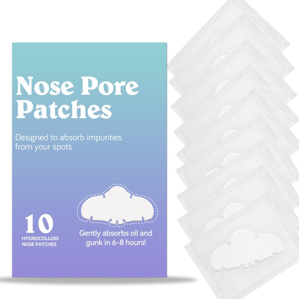 Eveellyn Nose Strips, Hydrocolloid Pore Strip (10 Count)