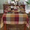 Rectangle Tablecloth 60 x 84 Inch Checkered Table Cloths Spillproof
