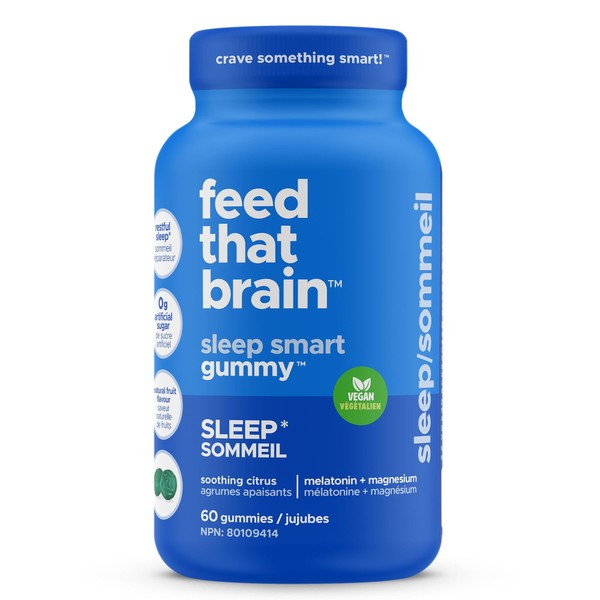 Feed That Brain Sleep Gummy with Melatonin, Magnesium and L-Threonine