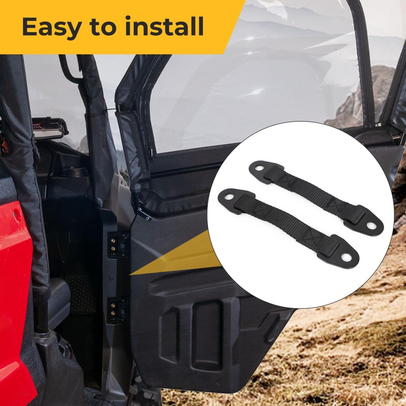 Motorparty Door Limiting Straps for Honda Pioneer 1000 SXS1000 2016-2020