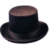 TOP HAT FELT QUAL BROWN XLG