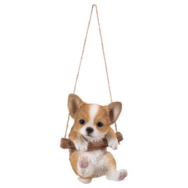 Hi-Line Gift Ltd 87704-E Hanging Chihuahua Puppy Statue