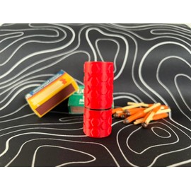 MatchCap Waterproof Match Case and Striker, Match Box, Waterproof Container