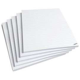 iulias Freude schenken! iulias Freude schenken! Notizblock A5 liniert I Spar-Set 5 Blöcke DIN A 5 I 50 Blatt je Block I abreißbar I 80g/m² Papier weiß I Schreibblock, Notizen, Gedanken, Schule