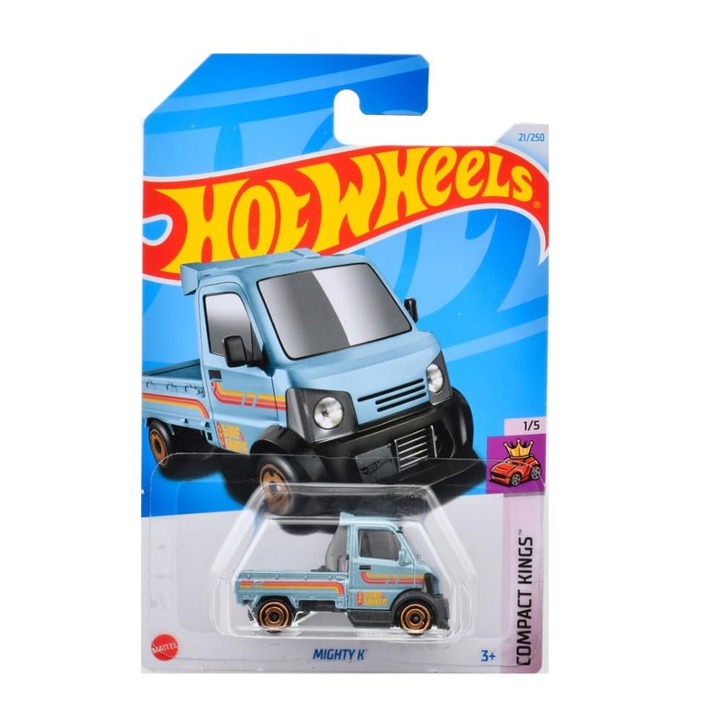 Hot Wheels HXP79 Basic Car, Mighty K, 3 Years Old