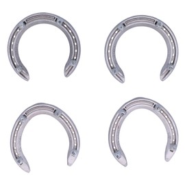 Aluminum Alloy AntiSlip Snow Speed Racing Horseshoes Kit Horse Training Racing Accessory