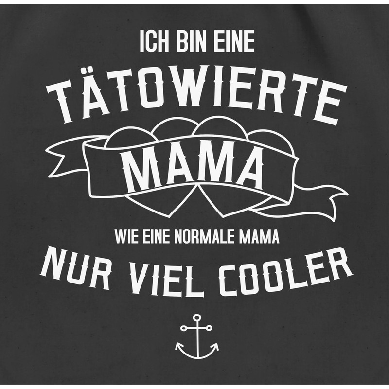 Mother's Day – I'm a tattooed mum – gym bag.