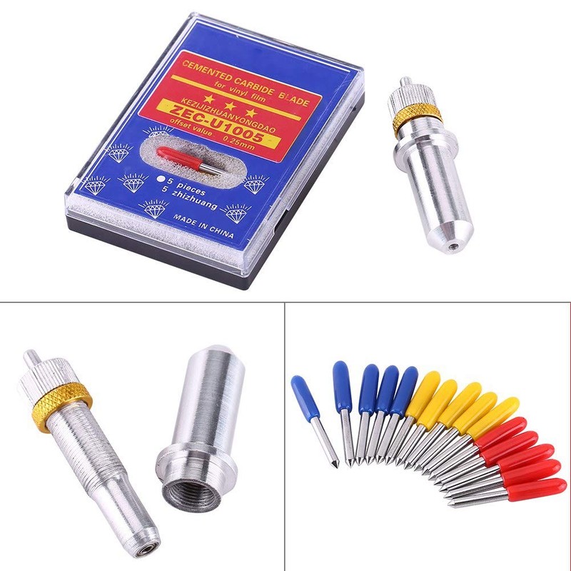 Lettering Blade 15pcs Tungsten Steel Plotter Cutter Blade Cutting Tool