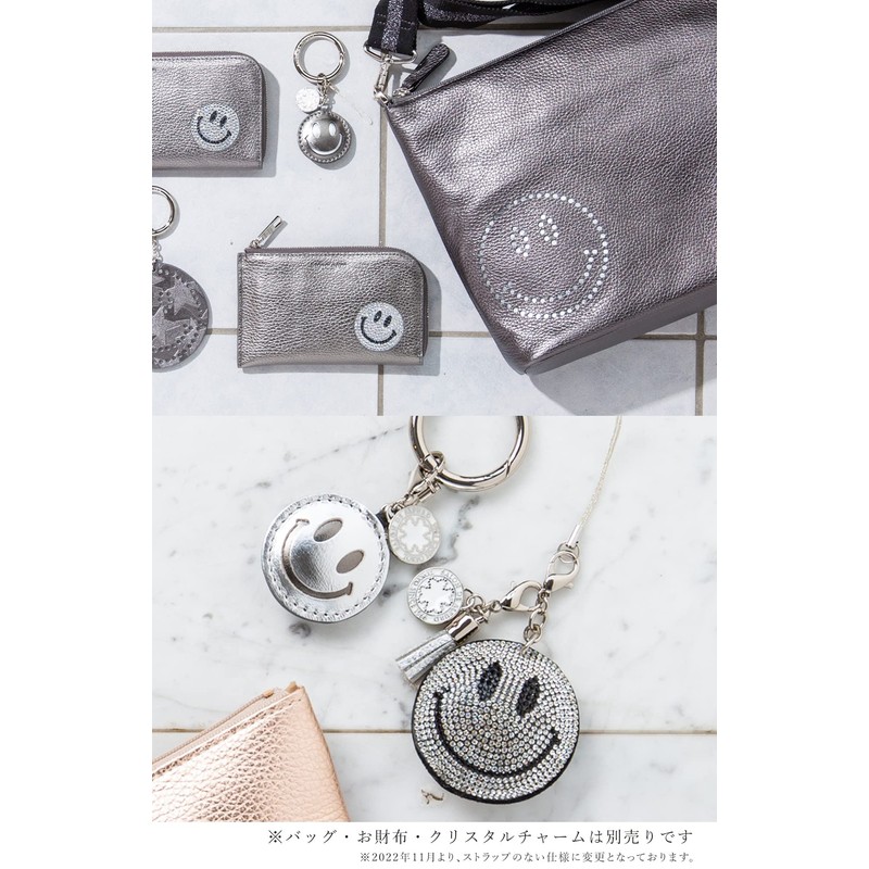 Salon de Alphard Smile Nico-chan Women's Bag Charm Keychain Made