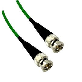 Cable Evolution 12G HD SDI Cable Mini RG59 - BNC to BNC - (1.0 Feet) (Green)