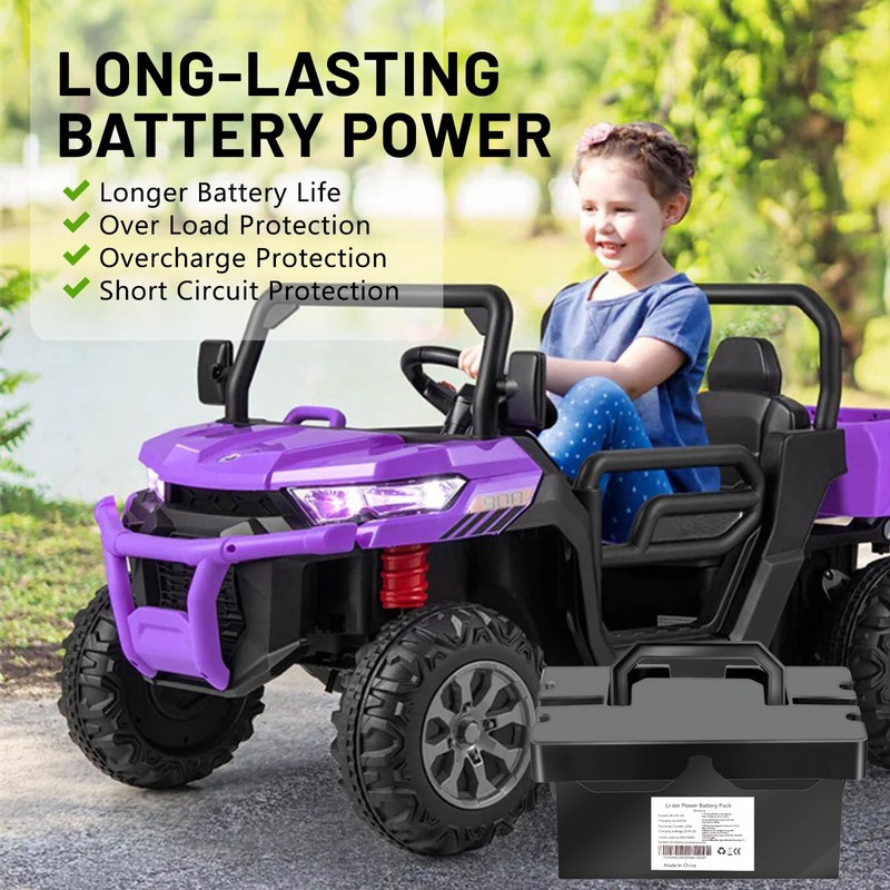 VISET LI 24V8Ah Battery for Ride On Toys & Cars,