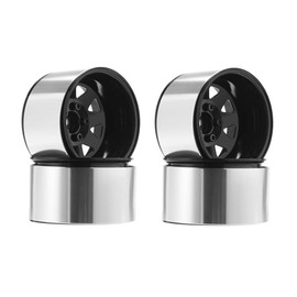 RC4WD 5 Lug Deep Dish Wagon 1.9 Steel Stamped Beadlock Wheels Black