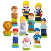 BLOKO - 100 Tube of 2 3D Figures Family -