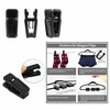 OFKPO 40 Pack Plastic Hanger Clips Clothes Pins Non-Slip Pants