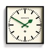 NEWGATE® Number Five Wall Clock | Square Retro Inspired Modern