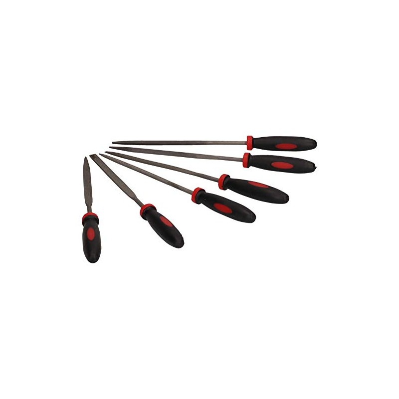 6pc Needle File Set for Hobby Craft Wood Ceramic Metals