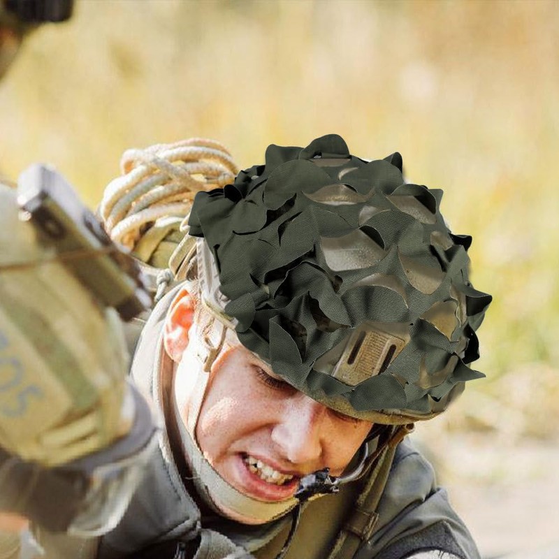 Tactical Helmet Covers, 1/2 Piece Tactical Quick Helmet Cover, Adjustable