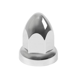 WFLNHB 20 33mm Lug Nut Push-on Chrome Cap with Rim 2-3/8 Tall Replacement for Truck Semi