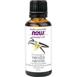 Now Essential Oils Vanilla In Jojoba Oil - 30ml