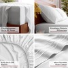 Mellanni Queen Sheet Set - 6-Piece Iconic Collection Bedding, (Including