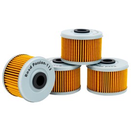 Road Passion Oil Filter for HONDA TRX500 TM FOREMAN 2005-2006 TRX500FE TRX500FM FOURTRAX FOREMAN 500 4X4 ES 2005-2009 2011-2016(pack of 4)