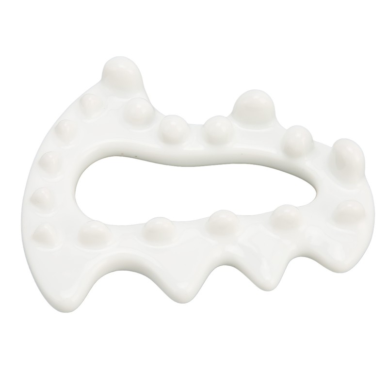 Body Face Ceramic Gua Sha Massager Static Free Eliminate Cellulite