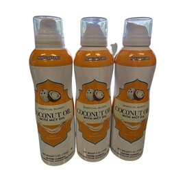Beneficial Blends Coconut Oil Cooking Spray with MCT Oil, 5 oz, Propellant-Free, 360-Degree Spray