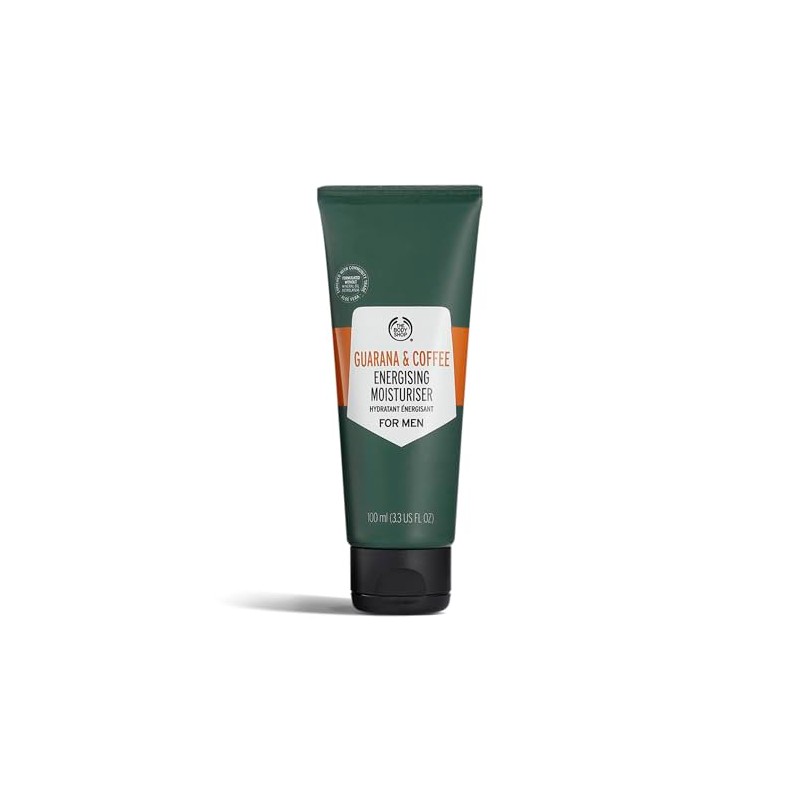 The Body Shop Men's Guarana and Coffee Energizing Moisturizer, 100%