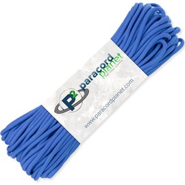 PARACORD PLANET 50 Feet Type III 550 Paracord Royal Blue