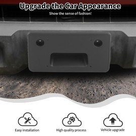 HTHE License Plate Holder Frames Compatible with Chevy Colorado 2014-2020 Front License Plate Bracket Exterior Accessories
