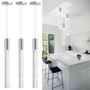3 Packs Pendant Lights for Kitchen Island Independent LED Light