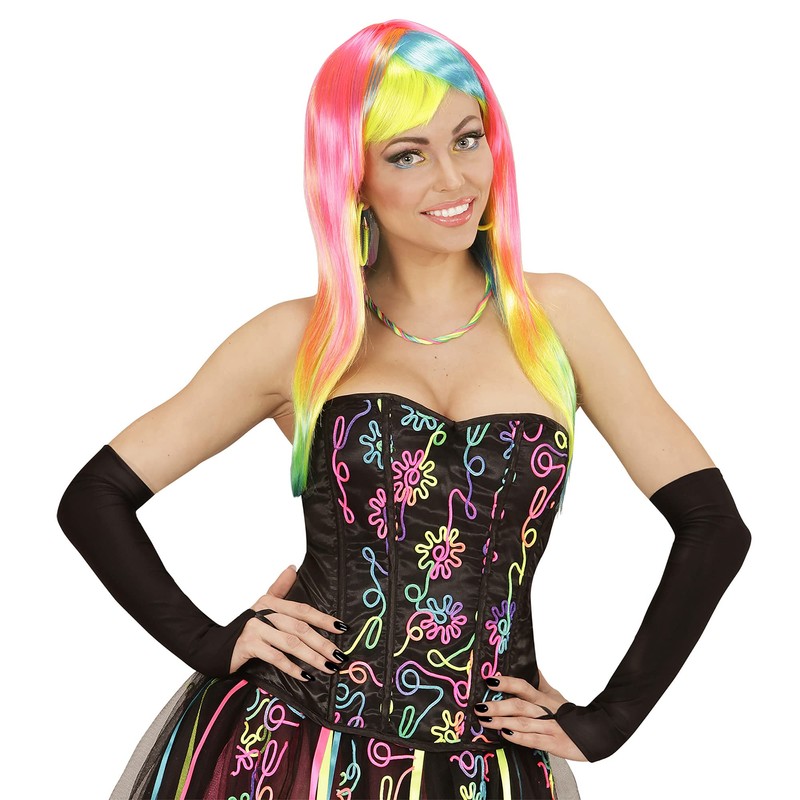 WIDMANN 00583, fingerless satin gloves, other toys