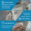 S 4140 Mailbox Lock Replacement, Multipurpose Mailbox Lock with Keys