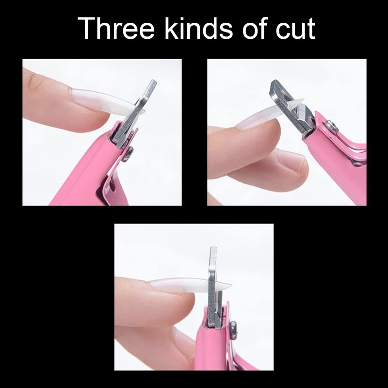 LacyMC Nail Clippers for Natural, Nail Clippers, Manicure Tip Cutter