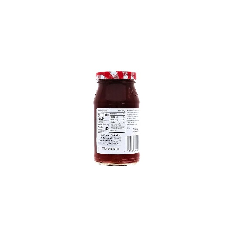 Smucker's Strawberry Preserve, 12 oz