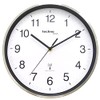 Technoline Wall Clock, Silver, 25 cm