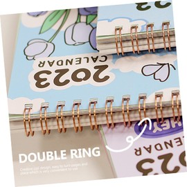 VILLFUL Aesthetic 2023 Calendar Kawaii Cartoon Design Desk Calendar for Students and Office Decor