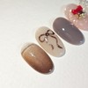 Winterbell Handmade Nail Tips - Almond Long / 윈터벨 수제네일팁